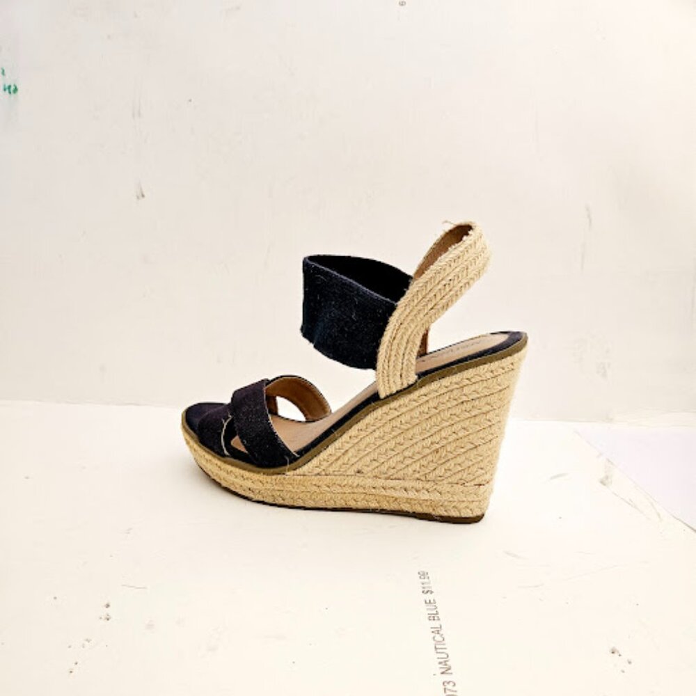 Merona Women’s Blue Espadrille Wedges